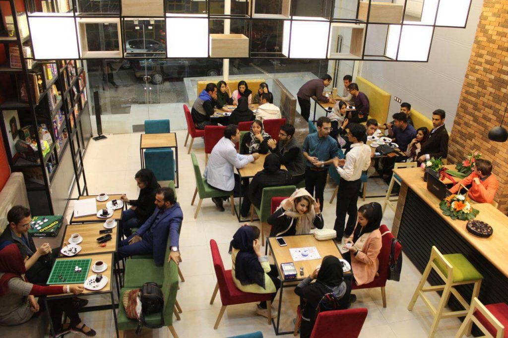 کافه های بازی فکری در تهران