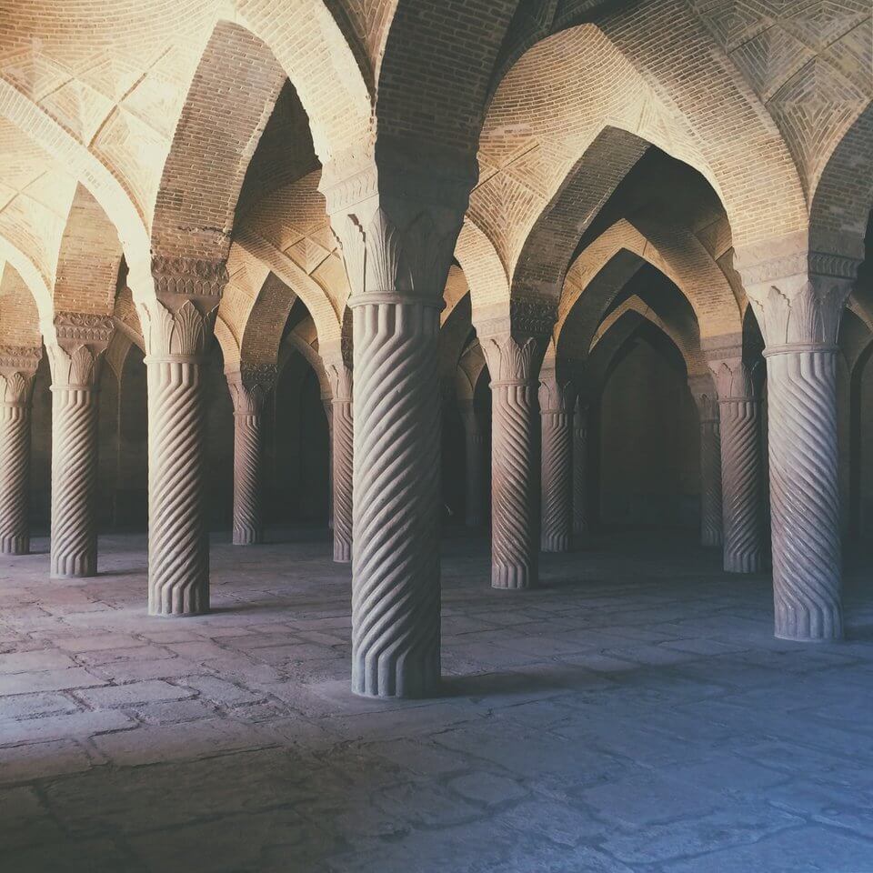 مسجد وکیل جاذبه های گردشگری شیراز